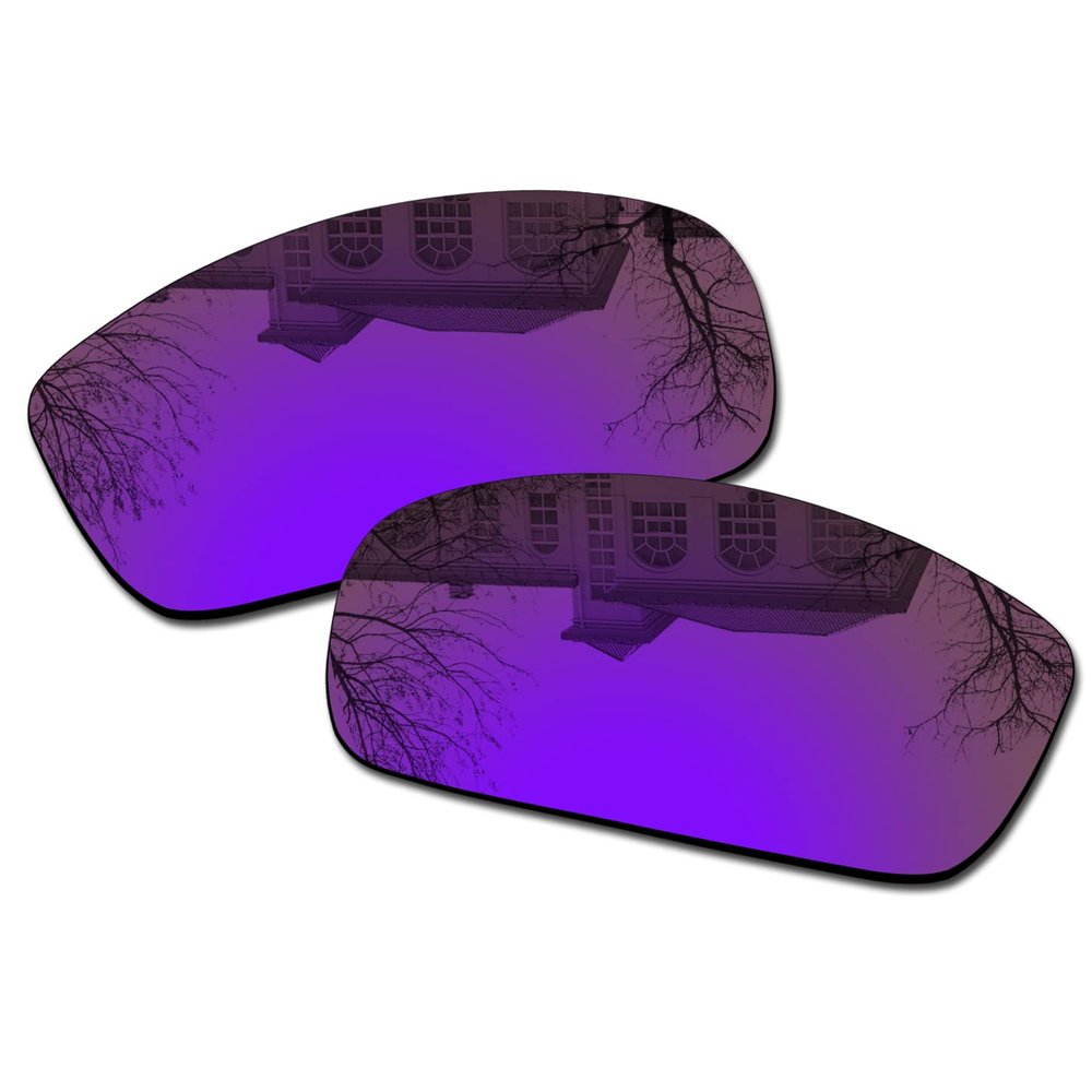 Millersawp Caballito Replacement Lenses Compatible with Costa Del Mar Sunglasses-Purple Iridium