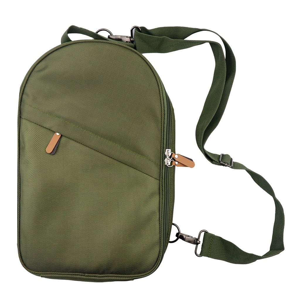 DDER Oxford Cloth Self Driving Tour Portable Outdoor Pot Shovel Spoon Set Picnic Cooker Storage Bag (Green)