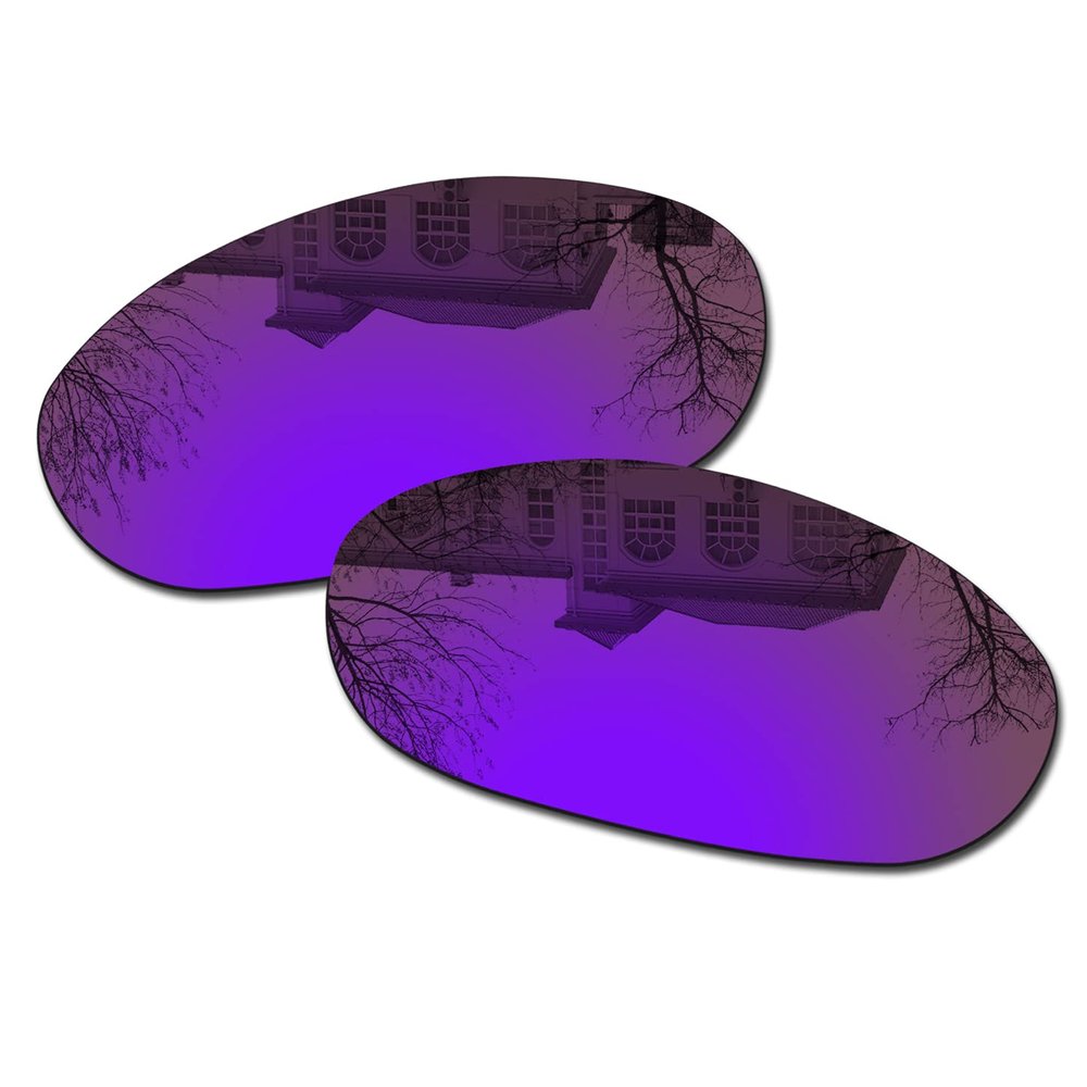 Millersawp Fathom Replacement Lenses Compatible with Costa Del Mar Sunglasses-Purple Iridium