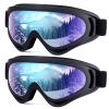 Dizywiee 2-Pack Kids Ski Goggles, Snowboard Goggles for Adult Youth Teens Boys & Girls, Winter Snow Sports Goggles view 1