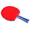 LINGOSHUN Table Tennis Bats,Comfortable Handle,Professional Ping Pong Racket Paddle with Racket Bag,7-Ply Wood Bottom Plate / 7 Stars/Short Handle view 4