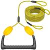 SELEWARE Water Ski Rope with Soft Rubber Handle, 2 Floats, 2 Sections - Boat Tow for Waterboard, Towable Tube - 4000 lbs Capacity, 75 ft view 1