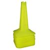 Agility Training Cone Soft Plastic Cone, Adjustable Height Small Hurdle Sign Post, Football Basketball Roller Skating Marker Cone (Size : 38cm) view 1