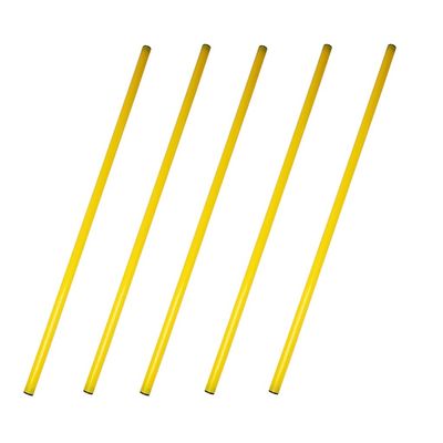 Agility Training Cone 23cm Plastic Cone and Sign Pole Set, Sense Integration Training Equipment for Hurdle Football Basketball (Size : 100cm)
