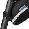1 Pack Bicycle Saddle Seat Bag Bike Tail Rear Pouch Strap-On Saddle Storage Bag Under Seat for Outdoor Cycling Mountain Bike view 3
