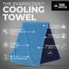 Tough Outdoors Cooling Towels for Neck Face - Neck Cooling Towel for Hot Weather Yoga Sports Golf Sweat - Instant Cold Towel view 4