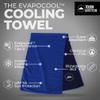 Tough Outdoors Cooling Towels for Neck Face - Neck Cooling Towel for Hot Weather Yoga Sports Golf Sweat - Instant Cold Towel view 4