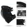 SKT HP Protective Gear for Adults, Knee Pads Elbow Pads Wrist Guards for Inline Skating Biking Skateboarding (Black) view 3