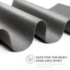 Sunshine Yoga 10-Pack Explore Yoga Mat, 68" x 24" Exercise Mat, 4mm Thick Non Slip Workout Mat, Anti-Tear Gym Mat, Bulk Yoga Mats for Schools or Studios, Charcoal view 2