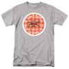 Campbell University Official Plaid Badge Unisex Adult T Shirt,Athletic Heather, 5X-Large view 1