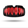 Impact Quick-Fit All Sports Mouthguard (Red Fangs) view 1