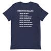 Memphis Slang You Good? 901 Bluff City Mane Tiger Blue Funny Slang Short-Sleeve Unisex T-Shirt view 1