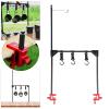 Colaxi Camping Lantern Stand Hanging Rack Lightweight Detachable Tent Lamp Stand Hanging Poles Hanger Holder Stick - Lantern Hook Rack view 2