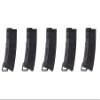 Lancer Tactical Airsoft M4 M16 Series Polymer 130 Round Capacity Transparent Window High Speed MidCap Airsoft Magazine view 1
