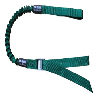 Boat Lines and Dock Ties Original Adjustable Bungee Dock Tie Docking Line Made in USA (Green, 48 Inch)