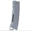 Lancer Tactical Airsoft M4 M16 Series Polymer 130 Round Transparent Window High Speed Mid-Cap Airsoft Magazine- Pack of 5 (Gray 5 Pack) view 2