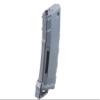 Lancer Tactical Airsoft M4 M16 Series Polymer 130 Round Transparent Window High Speed Mid-Cap Airsoft Magazine- Pack of 5 (Gray 5 Pack) view 4