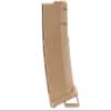 Lancer Tactical Airsoft M4 M16 Series Polymer 130 Round Transparent Window High Speed Mid-Cap Airsoft Magazine- Pack of 5 (TAN 5 Pack) view 4