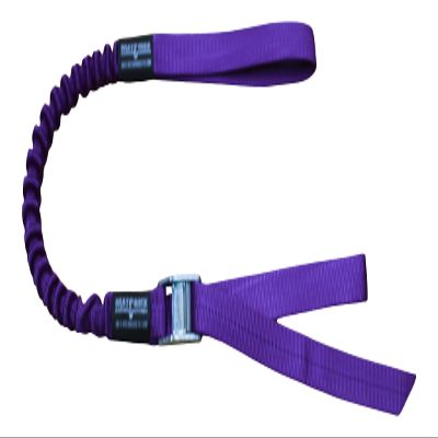 Boat Lines and Dock Ties Original Adjustable Bungee Dock Tie Docking Line Made in USA (Purple, 48 Inch)