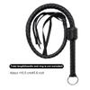 Knight Leather Riding Whip Training Braided Racing Non Slip Handle Rider Equipment Props Riding Crop Outdoor Sports Horse Whip PU Leather Equestrian Non-Slip Elastic Soft Feel view 3