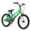 Royalbaby Freestyle Outdoor Children's Bicycle Dual Handbrakes Sporty Kid Bike with Kickstand and Adjustable Seat, 18 Inch, Green view 1