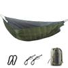 Double Hammock Underquilt, HIKERBRO 4 Season Heavy Duty Under Quilt with Tree Straps, Large Hammock Protector for Winter Camping, Backpacking, Hiking view 1