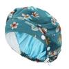 ABAMERICA Bouffant Caps with Button and Sweatband, Adjustable Scrub Caps for Women Men, Satin Layer view 4