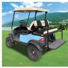10L0L Golf Cart Front and Back Seat Cover Set for Club Car DS Precedent & Yamaha, Dress Up Your Old Golf Cart Seat - Black + Beige view 3