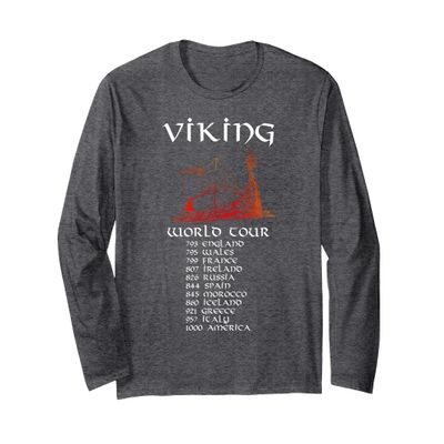 Viking Epoca - Scandinavia History - Viking World Tour Long Sleeve T-Shirt