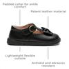DADAWEN Girl's T-Strap School Uniform Dress Shoe Mary Jane Princess Flat Black US Size 10 M Toddler view 3