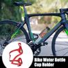 X AUTOHAUX Double Side Bicycle Water Coffee Drink Cup Bottle Holder Cages Carrier Rack with Wrench Red for Mountain Road Bike Motorcycle view 2