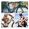 X AUTOHAUX 2pcs Double Side Bicycle Water Coffee Drink Cup Bottle Holder Cages Carrier Rack Carbon Fiber Pattern for Mountain Road Bike Motorcycle view 3