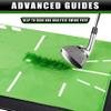 CHAMPKEY Heavy-Duty Golf Hitting Mat - Swing Path Feedback Golf Practice Mat - Ideal for Indoor and Outdoor Training view 4