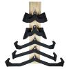 EAS1SOOPE Lat Pulldown Bar Storage Holder - Wall Mounted Lat Bar Storage - Horizontal Lat Pulldown Attachments Storage Stand - Cable Machine Attachment Storage Rack view 2