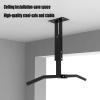 Pull Up Bars Wall-Mounted Chin Up Bar, Hallway Bedroom Ceiling Fitness Bar, Home Gym Arm Core Training Fitness Bar, Load 300kg view 4