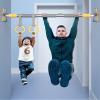 Pull Up Bars Door Chin Up Bar, No Screws Horizontal Bar Fitness Bar Set, Portable Strength Training Equipment with Swing and Gymnastic Ring (Size : 130-160cm) view 3