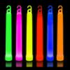 Trimming Shop 6 inch Glow Sticks Lanyard Premium Ultra Bright Glow in The Dark Rod for New Years Eve, Graduation Party, Camping (25 Mix Colours) view 4