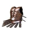 Nautical-Mart Roman King Leonidas Muscle Armor Medieval Knight Halloween Costume (Copper Antique) view 1