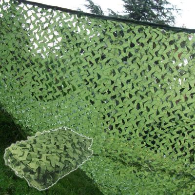 Suwooy Military Camo Netting, 23m 46m 68m 810m 36m Camouflage Shade Net, Camouflage Netting Green, Used for Car Cover, Theme Party Decoration, Light and Durable,Green-210m(6.632.8ft)