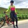 CYTSH Women's Cycling suit Triathlon Jumpsuit Suit Cycling Jersey Set Long Sleeve Pants Women Bike Sport Tight Running Skinsuit (Color : 4, Size : XXX-Large) view 1