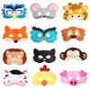 Kids Felt Face Mask for Halloween Costume or Everyday Pretend Play (White Duck) view 1