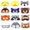 Kids Felt Face Mask for Halloween Costume or Everyday Pretend Play (White Duck) view 3