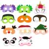 Kids Felt Face Mask for Halloween Costume or Everyday Pretend Play (White Duck) view 4