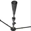 SKLZ Travel Tee Elite Adjustable Folding Baseball and Softball Batting Tee,Black view 2