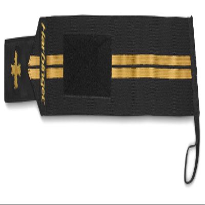 Harbinger Red Line Weight Lifiting Wrist Wrap, Unisex,Black and Gold
