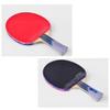LINGOSHUN Ping Pong Paddle Racket Performance-Level with Carbon Fibre Technology,Perfect Ping Pong Combination of Speed and Rotation / 8 Stars/Long Handle view 2