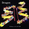 Wuluwala 5Pcs Dragon Ribbon Stick LED Toys Performance Props Luminous Dragon Toys Handhold Dancing Gymnastics Ribbons for Kids 6.5 Feet view 4