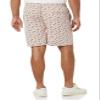 Amazon Essentials Men's 8" Inseam Relaxed-Fit Drawstring Walk Shorts (Available in Plus Size), Dusty Pink Palm Leaf Print, Medium view 3