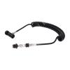 ZCTCL Paintball PCP Adapter Remote Coil High Pressure Air Hose w/Quick Disconnect with Slide Check Accessories (Black) view 3