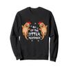 All The Otter Raindeer Tree Funny Santa Christmas Tree Sweatshirt view 1
